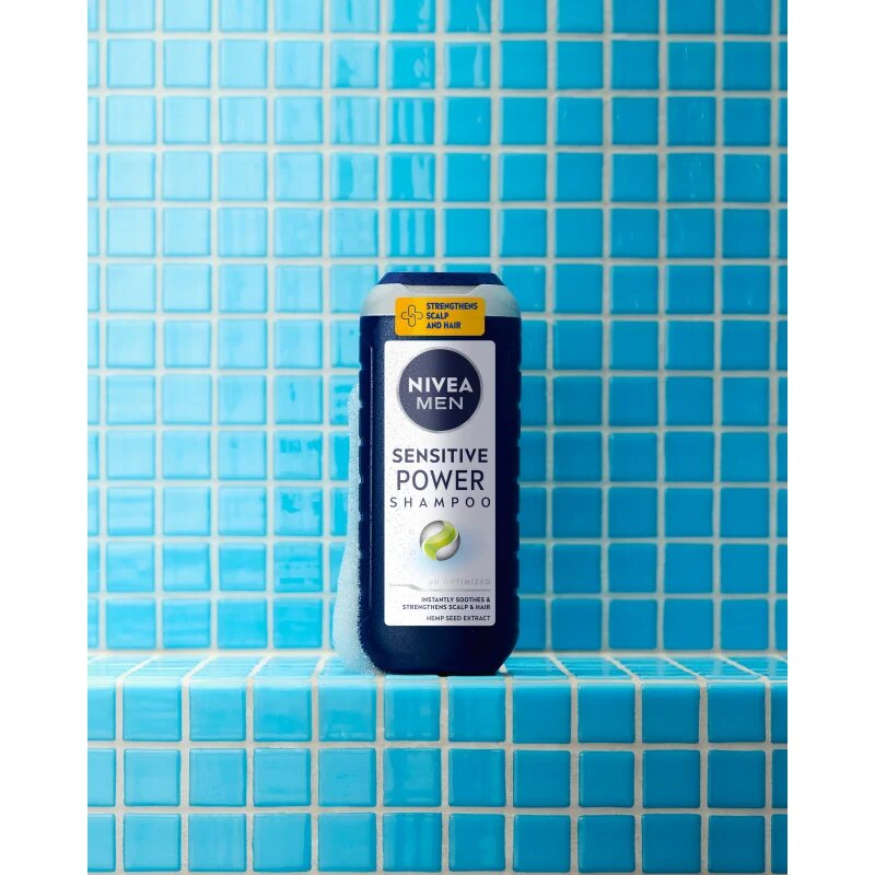 Nivea MEN Sensitive Power подсилващ шампоан за чувствителен скалп 250 мл.