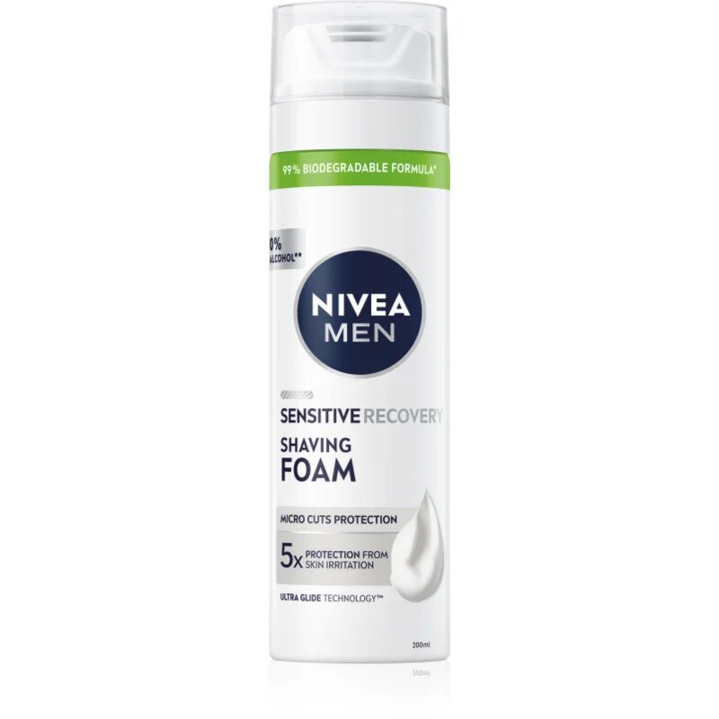 Nivea MEN Sensitive пяна за бръснене за мъже 200 мл.