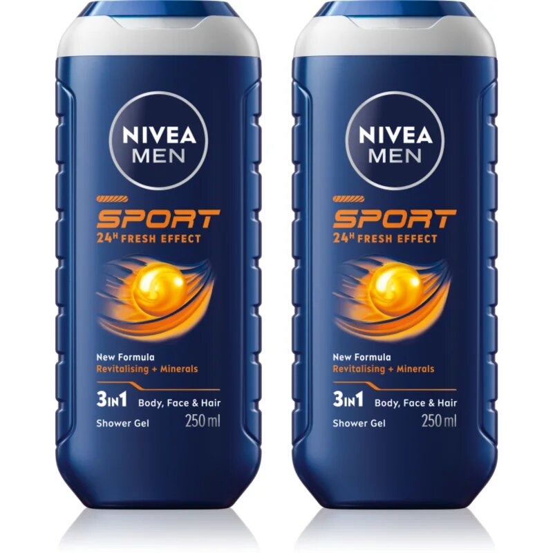 Nivea MEN Sport душ-гел за мъже изгодна опаковка