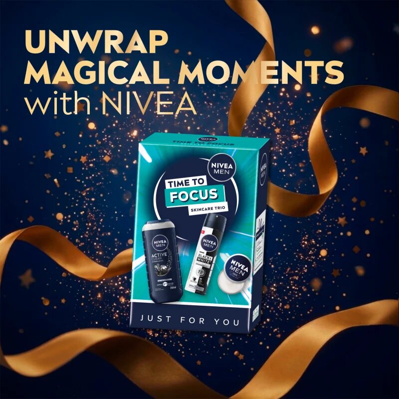Nivea MEN Time to Focus подаръчен комплект за мъже