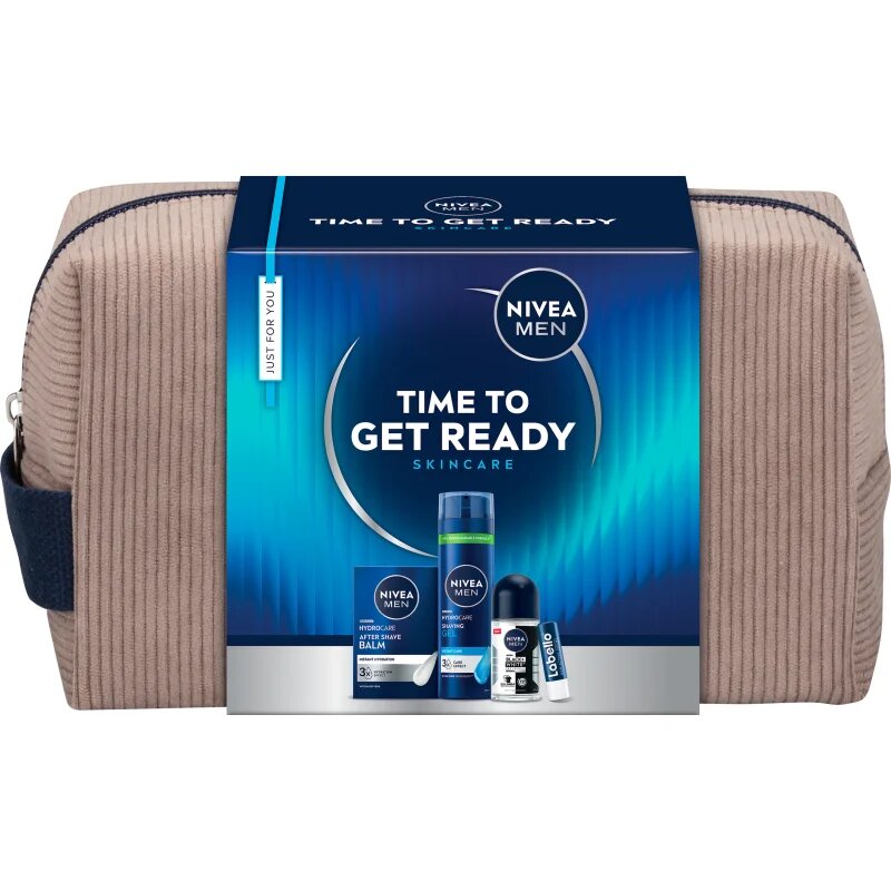 Nivea MEN Time to Get Ready подаръчен комплект за мъже