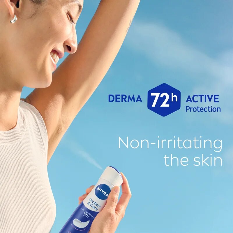 Nivea Protect & Care антиперспирант-спрей изгодна опаковка