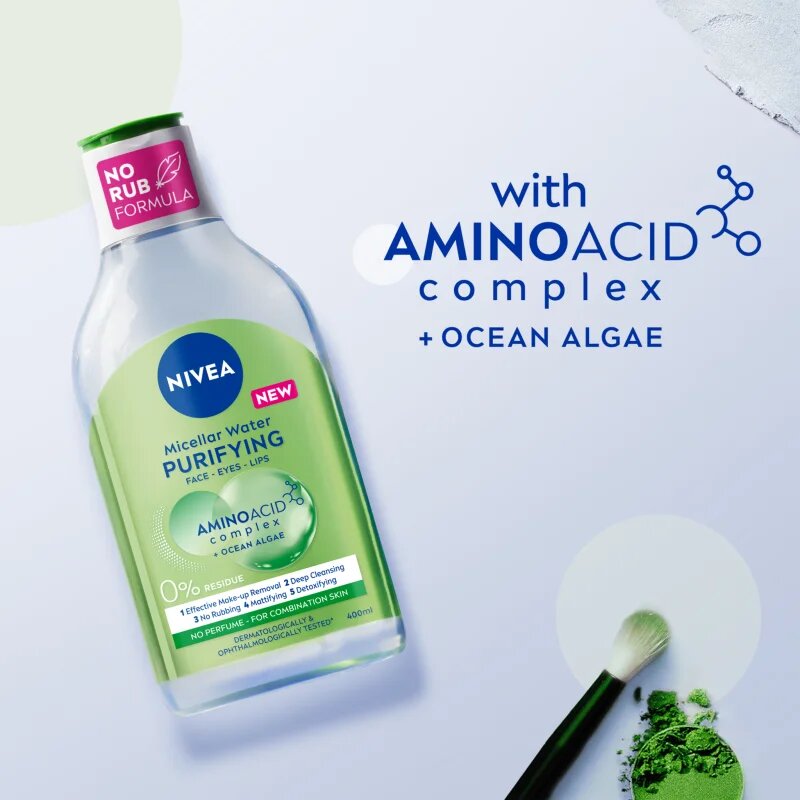 Nivea Purifying почистваща мицеларна вода 400 мл.