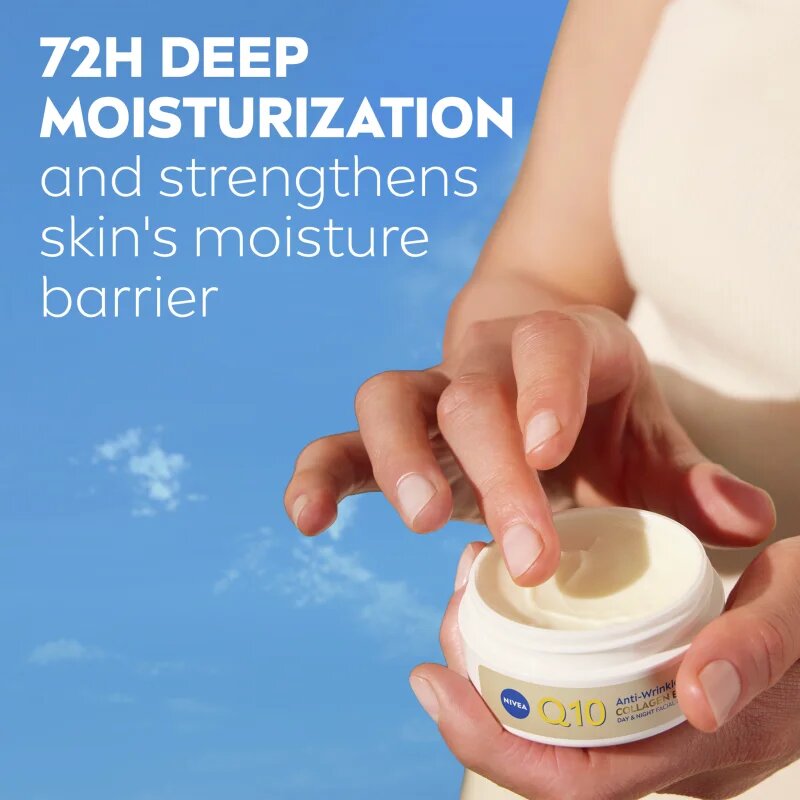 Nivea Q10 Anti-Wrinkle Collagen Expert дълбоко подхранващо масло против бръчки 50 мл.
