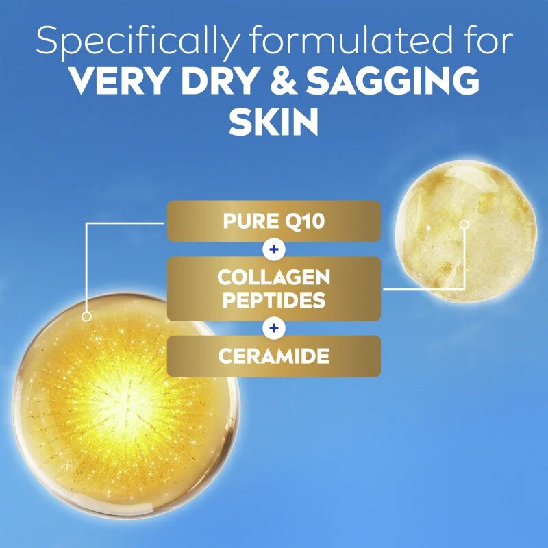 Nivea Q10 Anti-Wrinkle Collagen Expert дълбоко подхранващо масло против бръчки 50 мл.