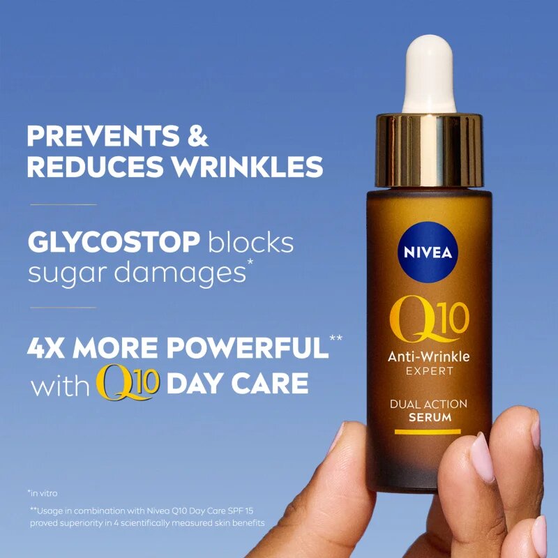 Nivea Q10 Anti-Wrinkle Expert двоен серум против бръчки 30 мл.