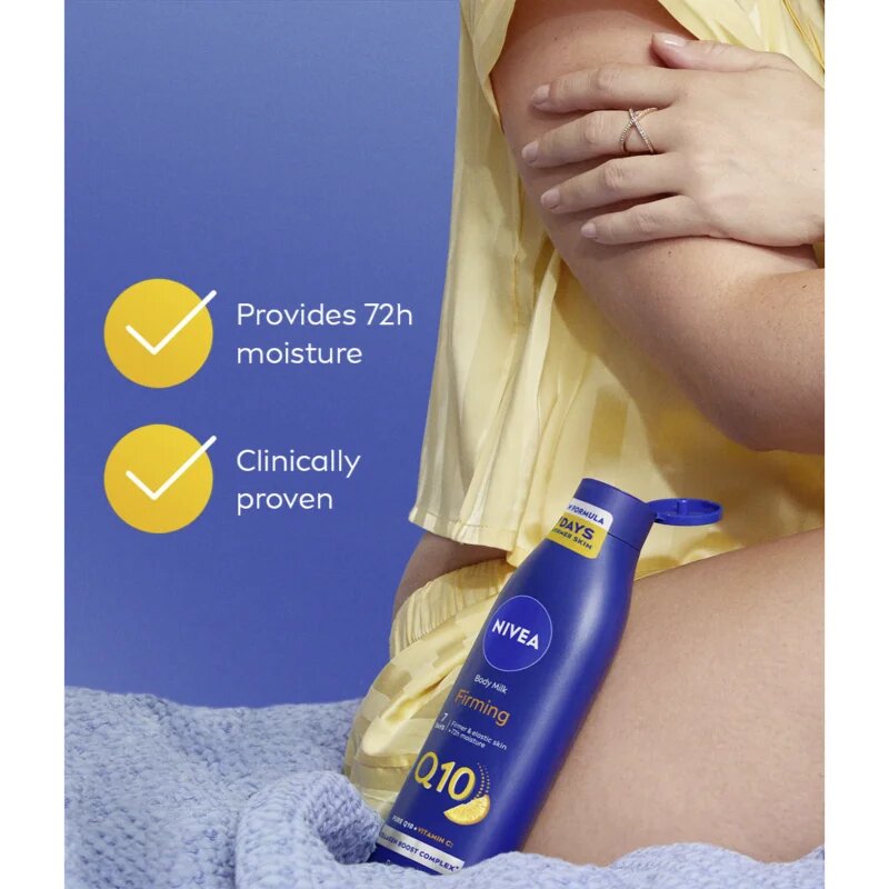 Nivea Q10 Firming стягащ лосион за тяло за суха кожа 250 мл.