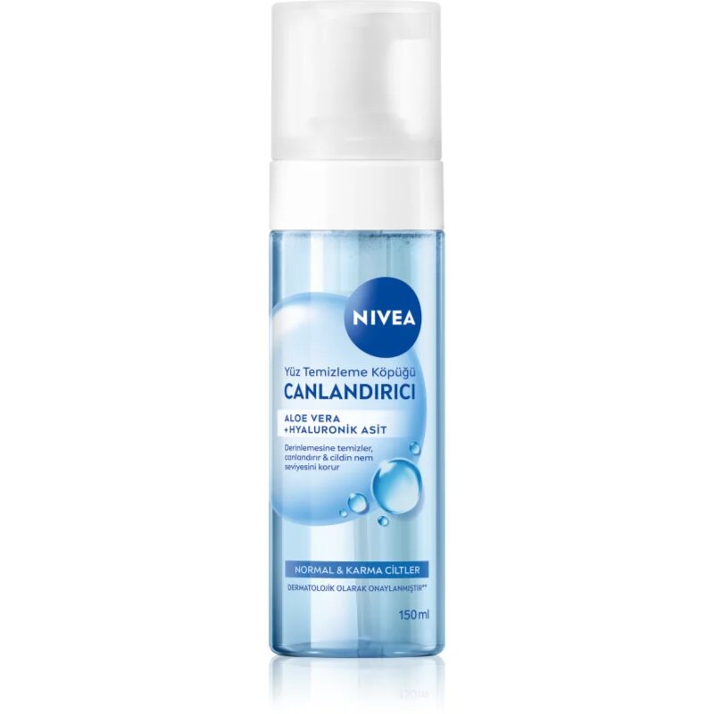 Nivea Refreshing почистваща пяна за лице за нормална към смесена кожа 150 мл.