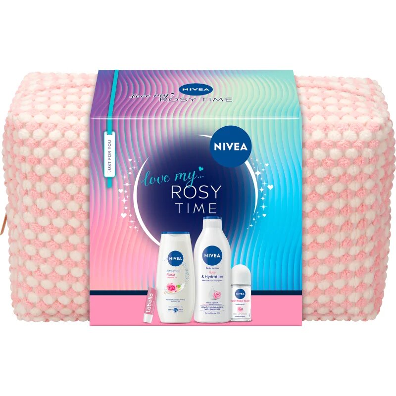 Nivea Rosy Time подаръчен комплект за подхранване и хидратация