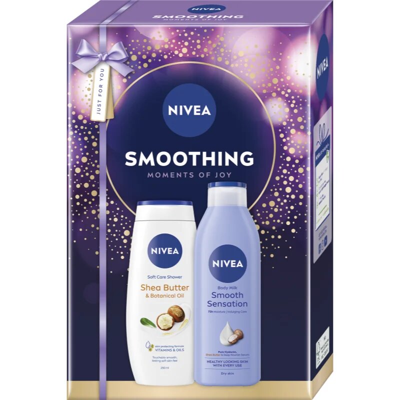 Nivea Smoothing Moments of Joy подаръчен комплект за тяло