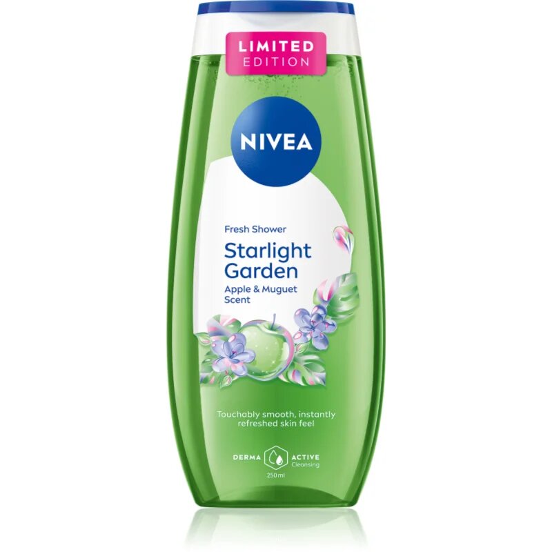 Nivea Starlight Garden освежаващ душ гел лимитирано издание 250 мл.