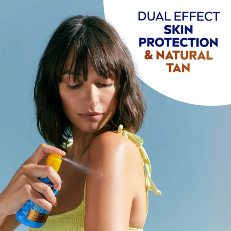 Nivea SUN Protect & Bronze интензивен слънцезащитен спрей SPF 30 200 мл.
