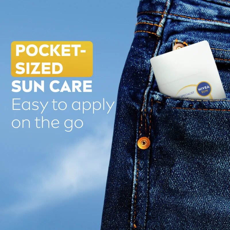 Nivea SUN Silky UV Stick слънцезащитен крем в стик SPF 50+ 15 гр.
