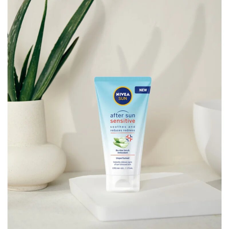 Nivea Sun SOS успокояващ гел след слънчеви бани 175 мл.