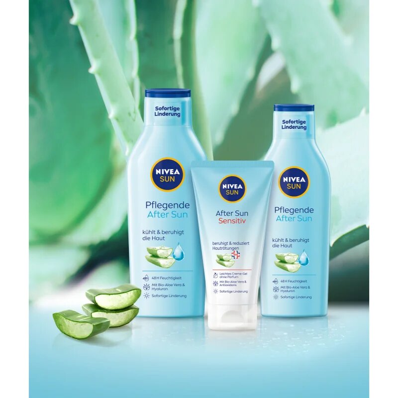 Nivea Sun SOS успокояващ гел след слънчеви бани 175 мл.
