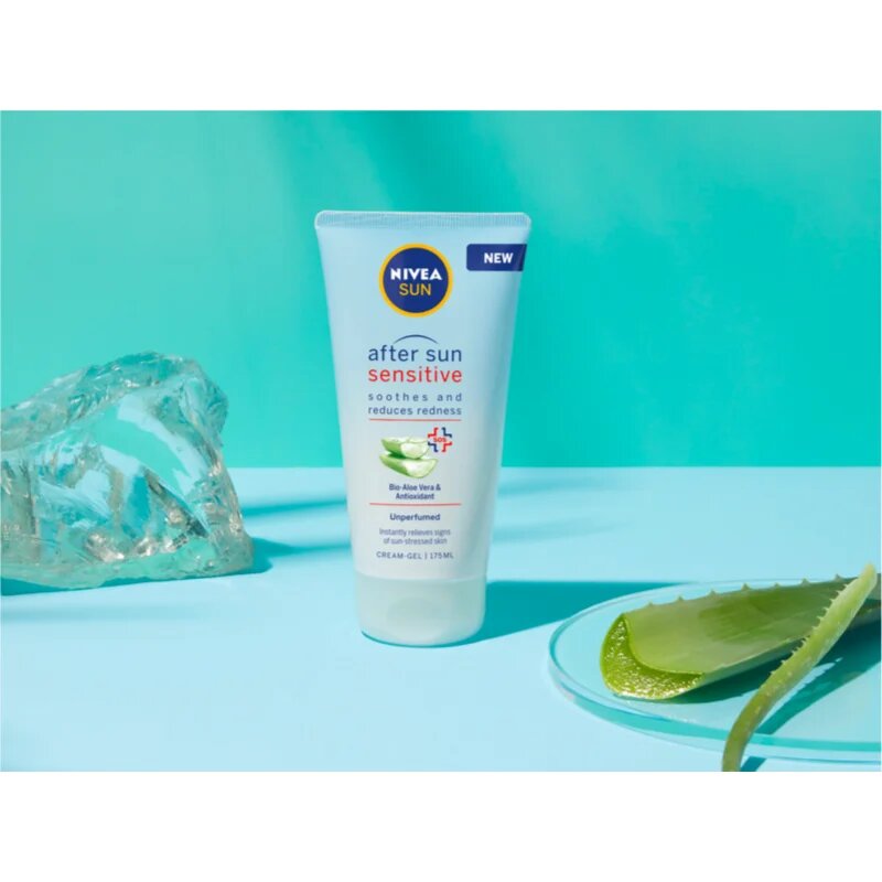 Nivea Sun SOS успокояващ гел след слънчеви бани 175 мл.