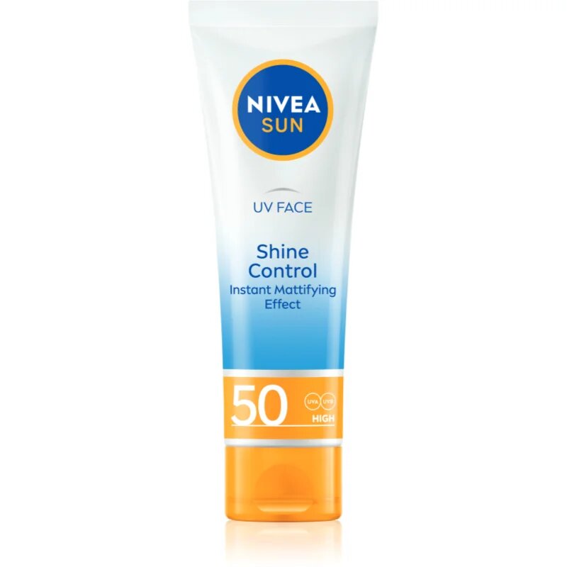 Nivea SUN UV FACE лек матиращ крем за лице за тен SPF 50 50 мл.