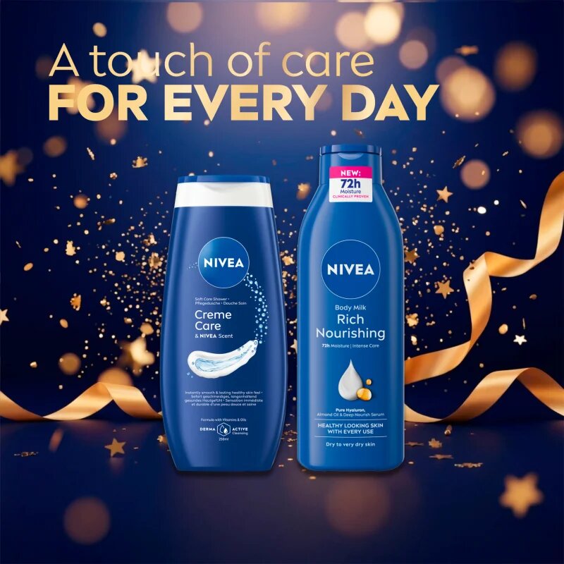 Nivea Time to Care подаръчен комплект за подхранване и хидратация