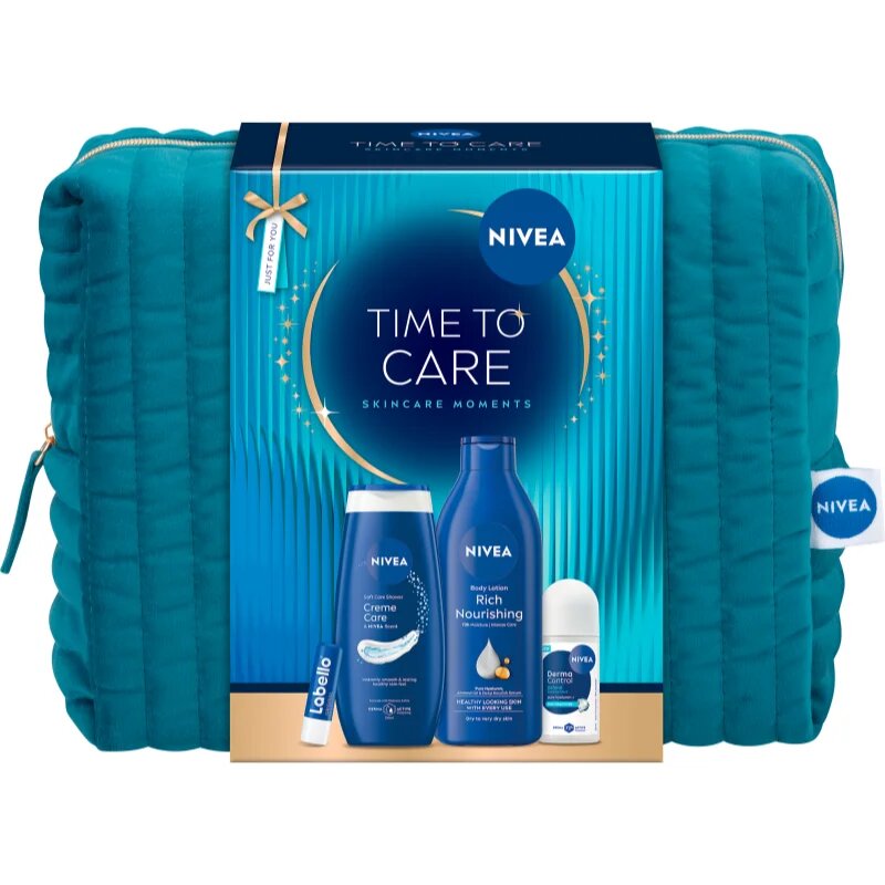 Nivea Time to Care подаръчен комплект за подхранване и хидратация