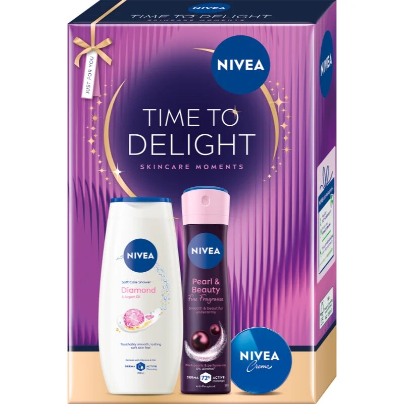 Nivea Time to Delight подаръчен комплект за тяло