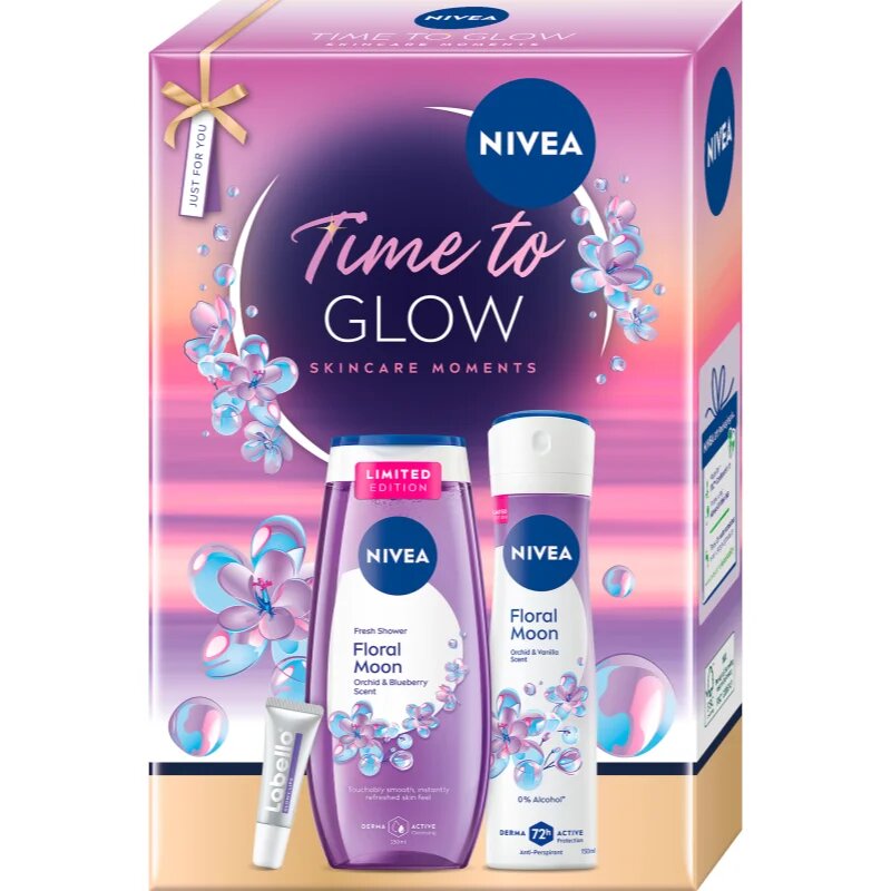 Nivea Time to Glow подаръчен комплект за освежаване и хидратация