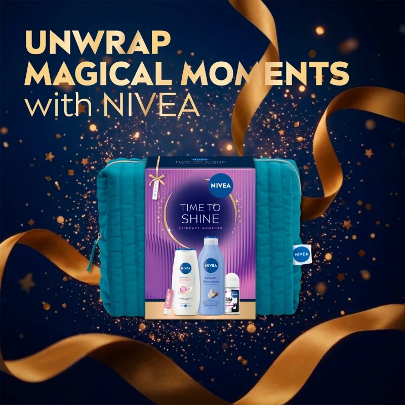 Nivea Time to Shine подаръчен комплект за подхранване и хидратация
