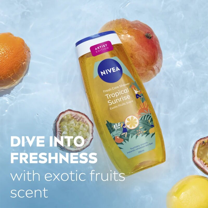 Nivea Tropical Sunrise хидратиращ душ гел 250 мл.