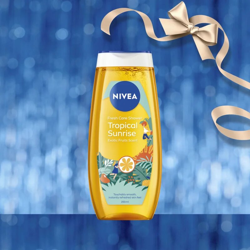 Nivea Tropical Sunrise подаръчен комплект за тяло и лице