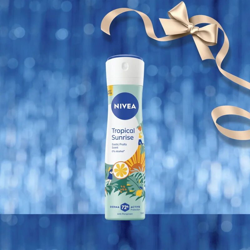 Nivea Tropical Sunrise подаръчен комплект за тяло и лице