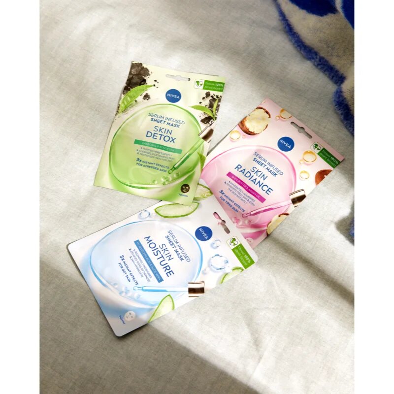 Nivea Urban Skin Detox почистваща и детоксикираща маска с активен въглен 1 бр.