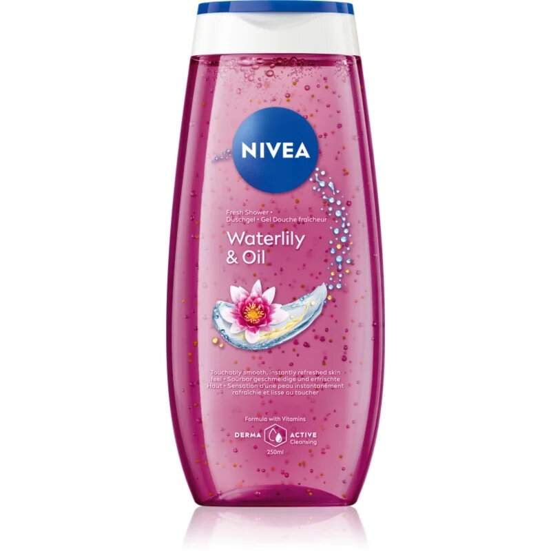 Nivea Waterlily & Oil освежаващ душ гел 250 мл.
