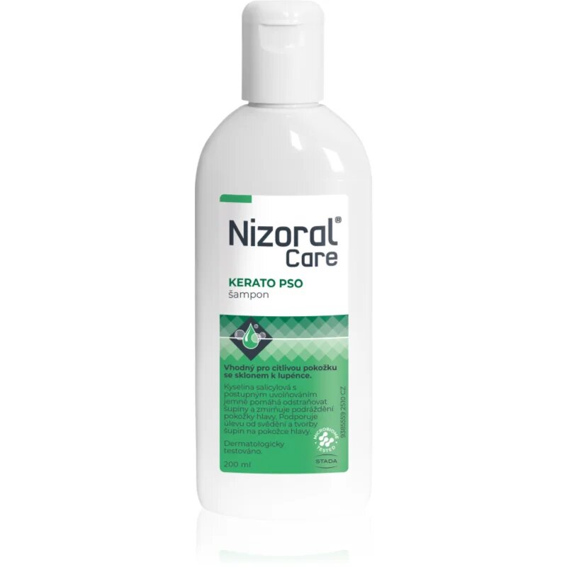 Nizoral Care Kerato PSO шампоан за чувствителна кожа на скалпа 200 мл.