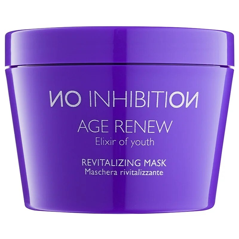 No Inhibition Age Renew Elixir of youth ревитализираща маска за коса без парабени 200 мл.