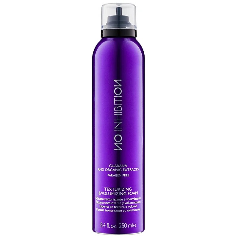No Inhibition Guarana and organic extracts Texturizing & Volumizing пяна за коса за обем и форма 250 мл.