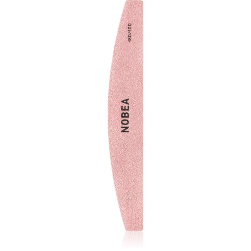 NOBEA Accessories Half-moon Nail File 180/100 класически пила за нокти с две повърхности