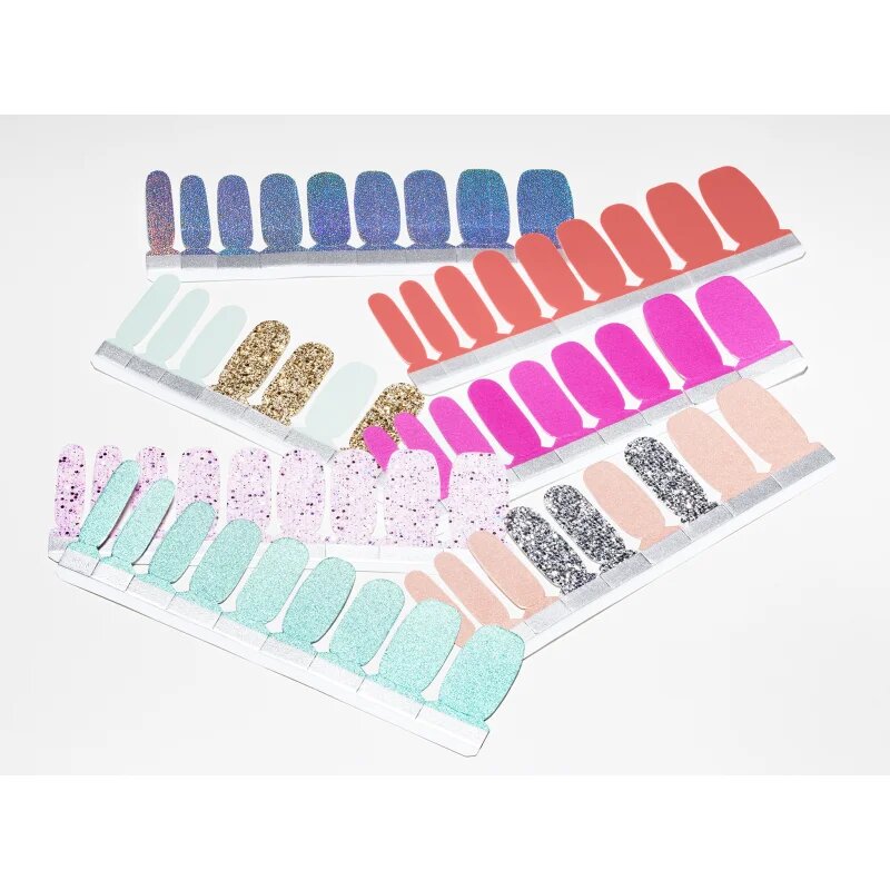 NOBEA Accessories Nail File Стикери за нокти Red & pink 1 бр.