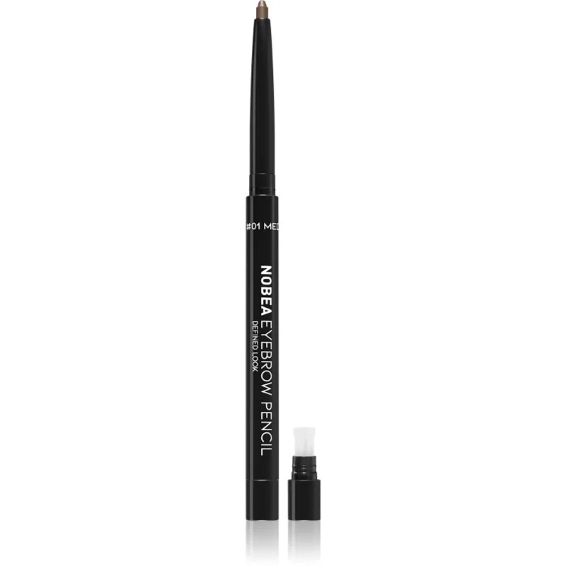 NOBEA Day-to-Day Eyebrow Pencil автоматичен молив за вежди 01 Medium brown 03 гр.