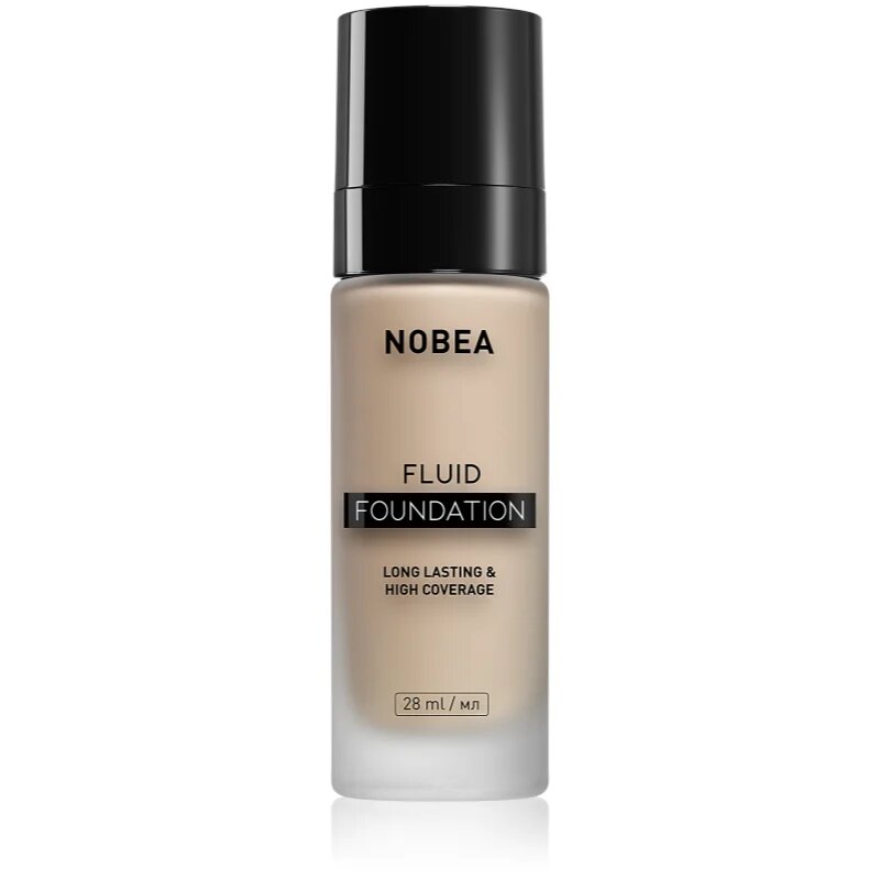 NOBEA Day-to-Day Fluid Foundation дълготраен фон дьо тен цвят 06 True beige 28 мл.