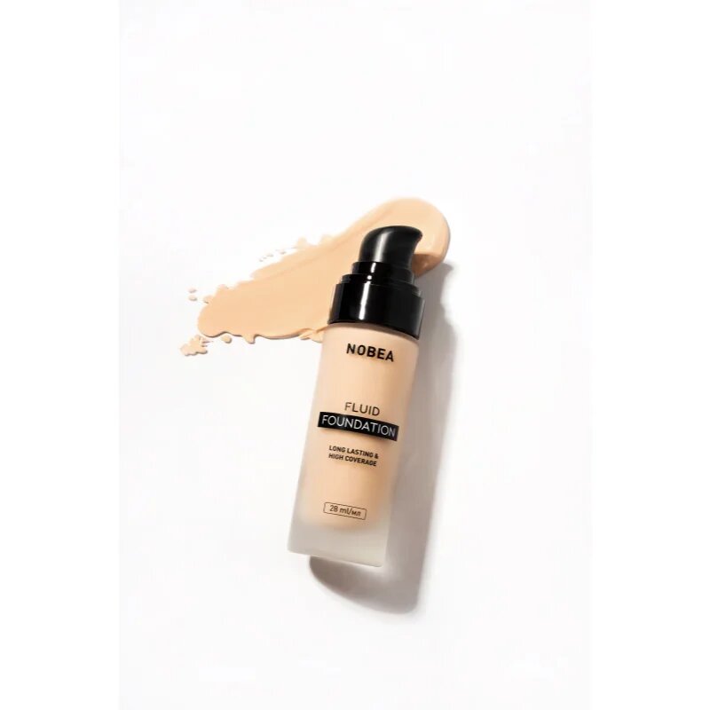 NOBEA Day-to-Day Fluid Foundation дълготраен фон дьо тен цвят 06 True beige 28 мл.