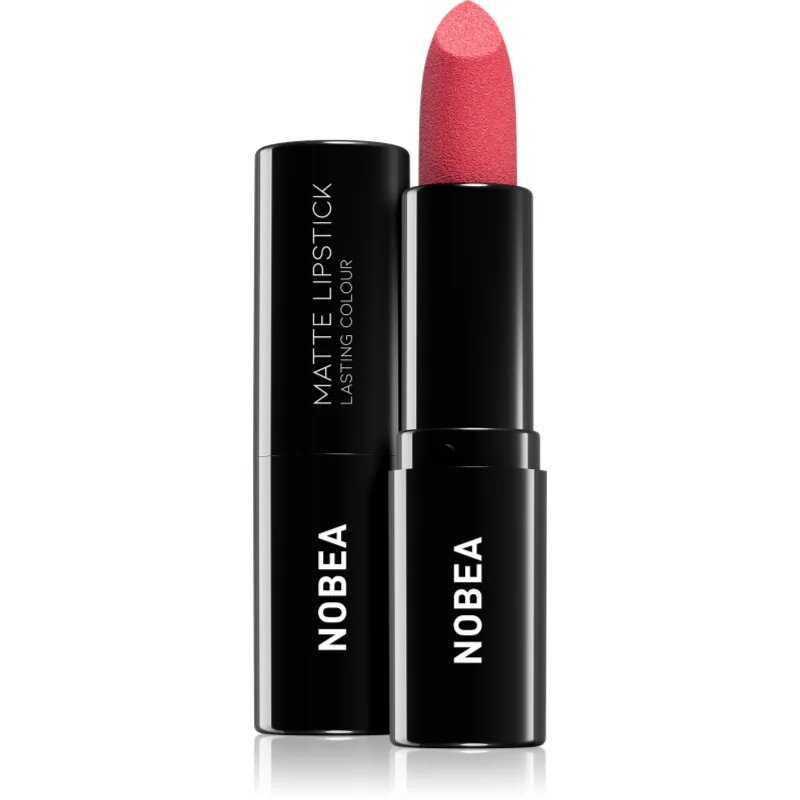 NOBEA Day-to-Day Matte Lipstick матиращо червило цвят Coral #M17 3 гр.