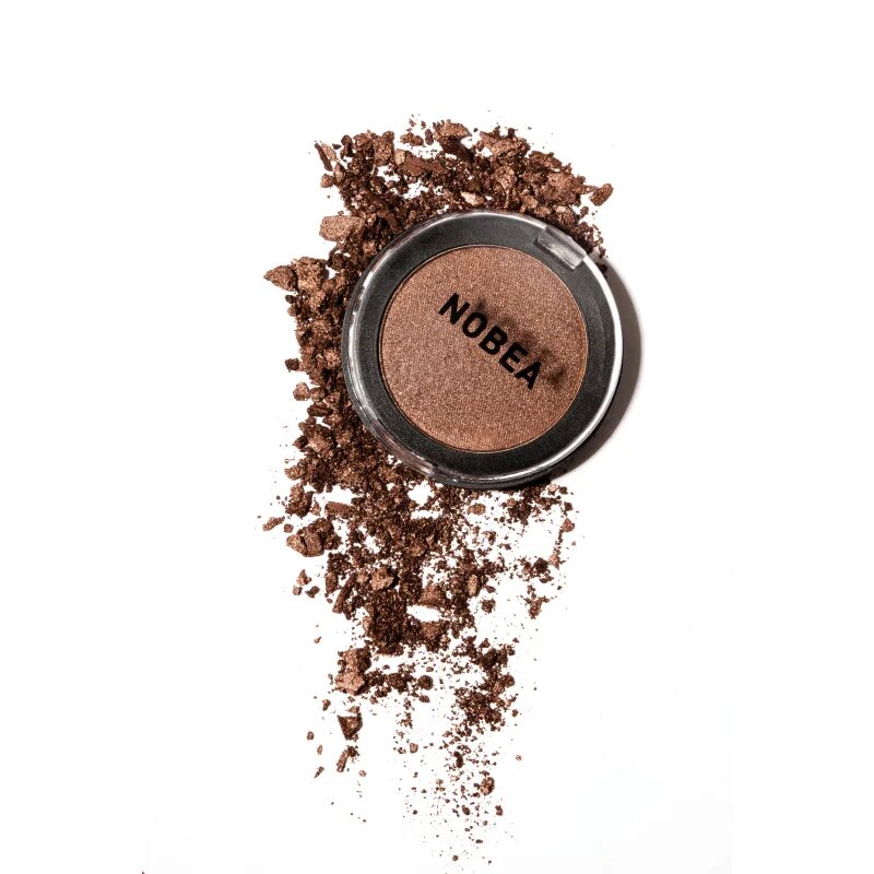 NOBEA Day-to-Day Mono Eyeshadow сенки за очи с блясък цвят Spice 3.5 гр.