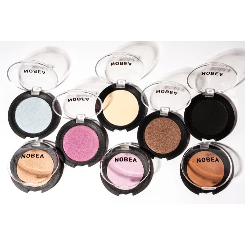 NOBEA Day-to-Day Mono Eyeshadow сенки за очи с блясък цвят Spice 3.5 гр.