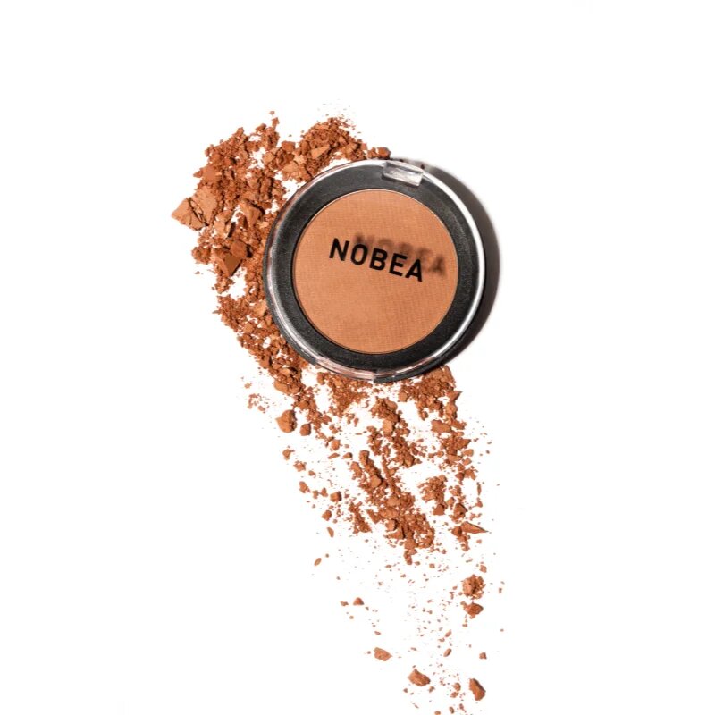 NOBEA Day-to-Day Mono Eyeshadow сенки за очи с матиращ ефект цвят Orange brown 35 гр.