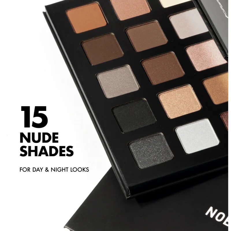 NOBEA Day-to-Day Naturally Nude Eyeshadow Palette палитра сенки за очи 24 гр.