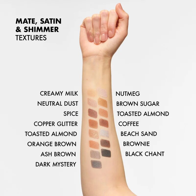 NOBEA Day-to-Day Naturally Nude Eyeshadow Palette палитра сенки за очи 24 гр.
