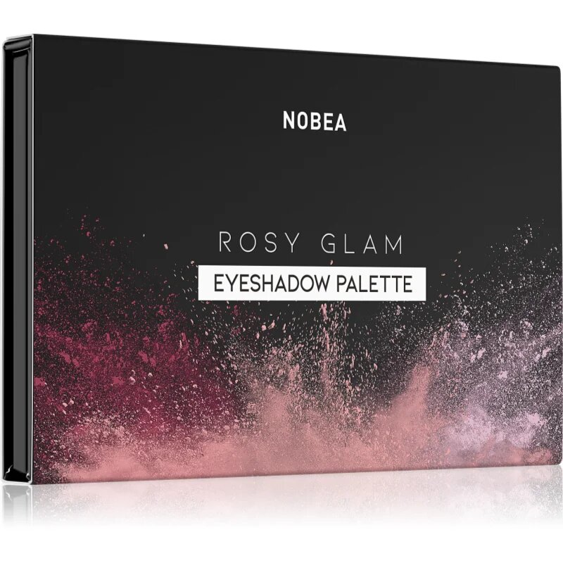 NOBEA Day-to-Day Rosy Glam Eyeshadow Palette палитра сенки за очи 24 гр.