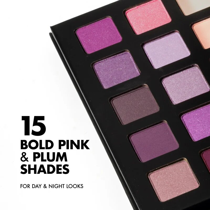 NOBEA Day-to-Day Rosy Glam Eyeshadow Palette палитра сенки за очи 24 гр.