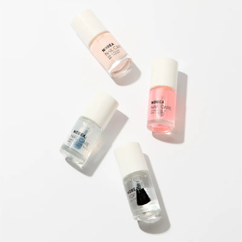 NOBEA Day-to-Day Top Coat топ защитен лак за нокти с гланц 6 мл.