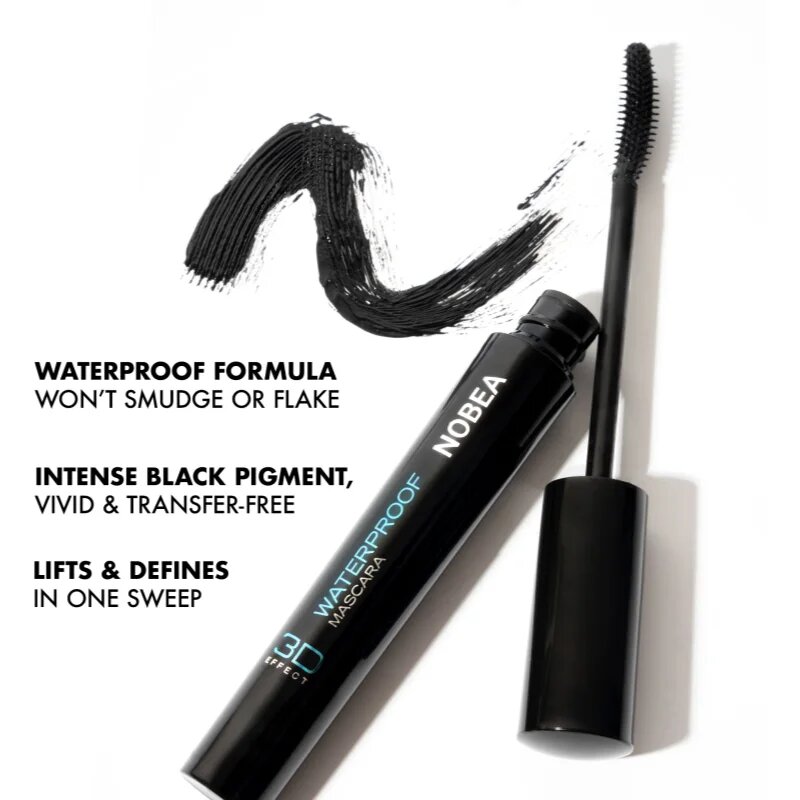 NOBEA Festive 3D Waterproof Mascara водоустойчива спирала за обем 8 мл.