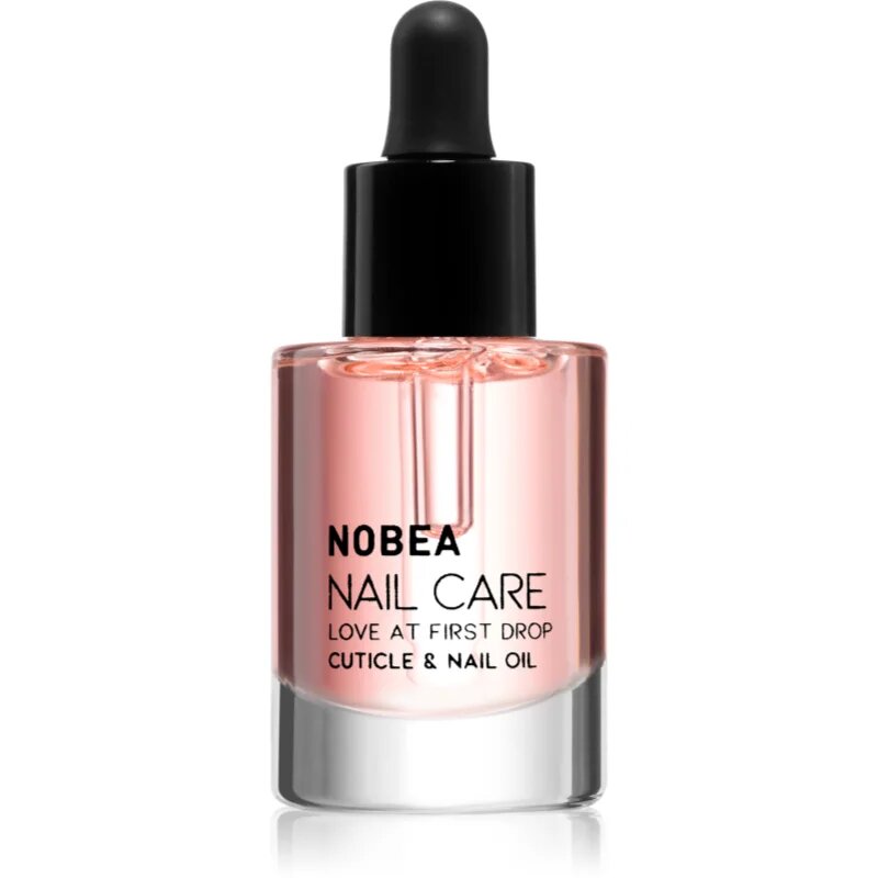 NOBEA Nail Care Love at first drop Cuticle & Nail oil подхранващо масло за нокти и кожичките около ноктите 12 мл.